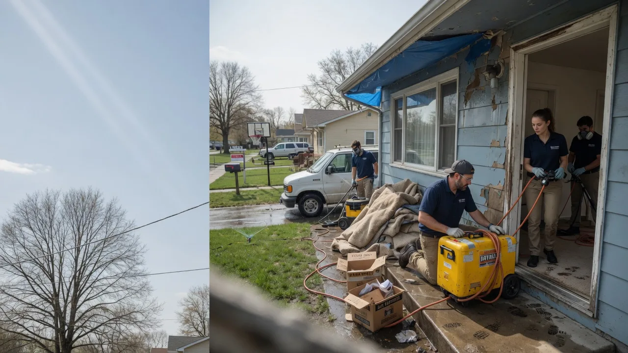 Basement Flood Cleanup in Edgar, NE near me